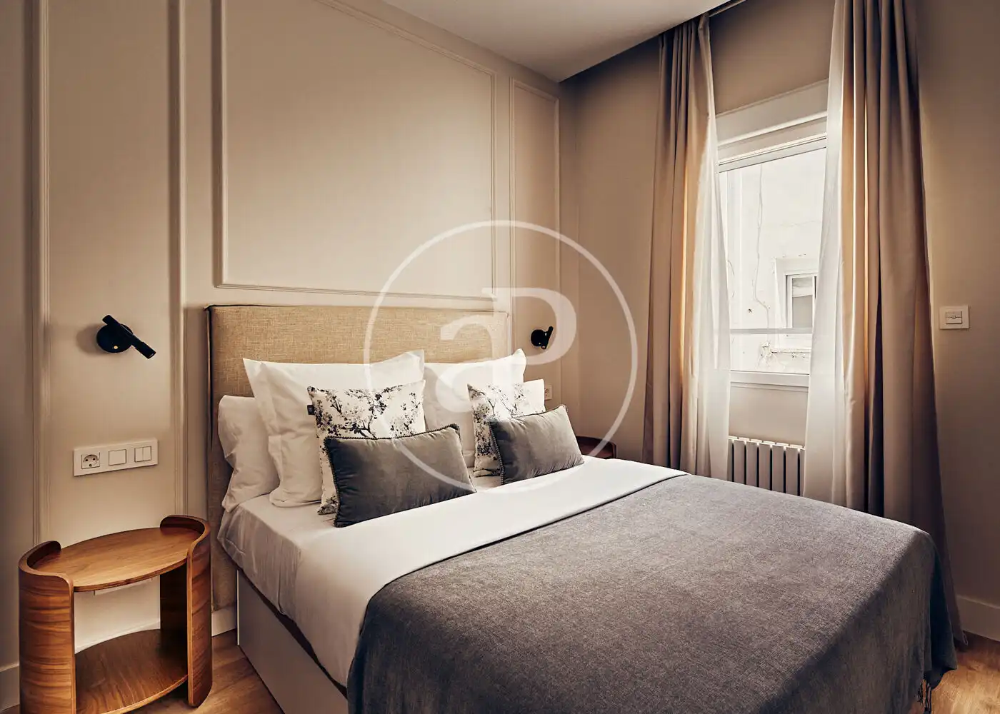 Schlafzimmer von Wohnung zum Verkauf in Madrid mit Klimaanlage, Heizung und Terrasse