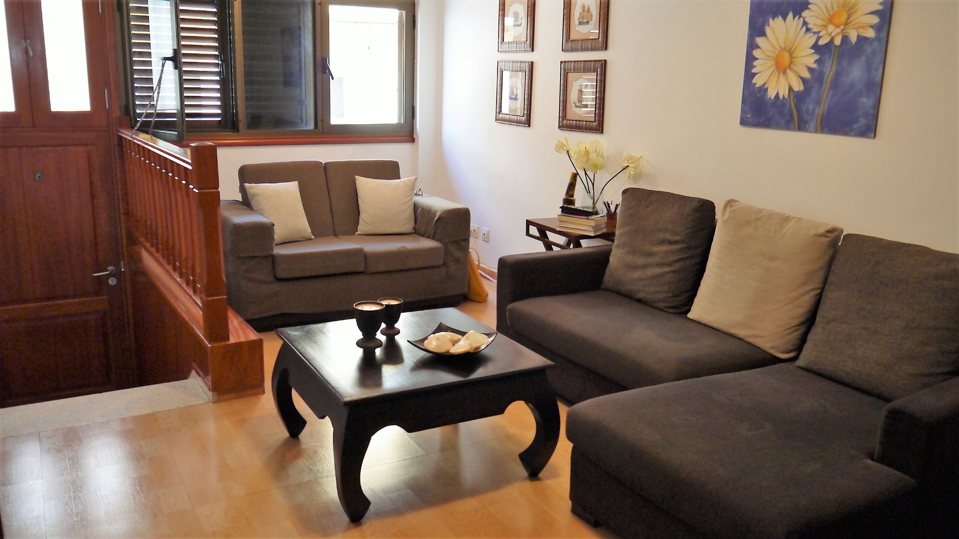 Sala d'estar de Casa adosada de lloguer en Telde amb Terrassa, Traster i Moblat