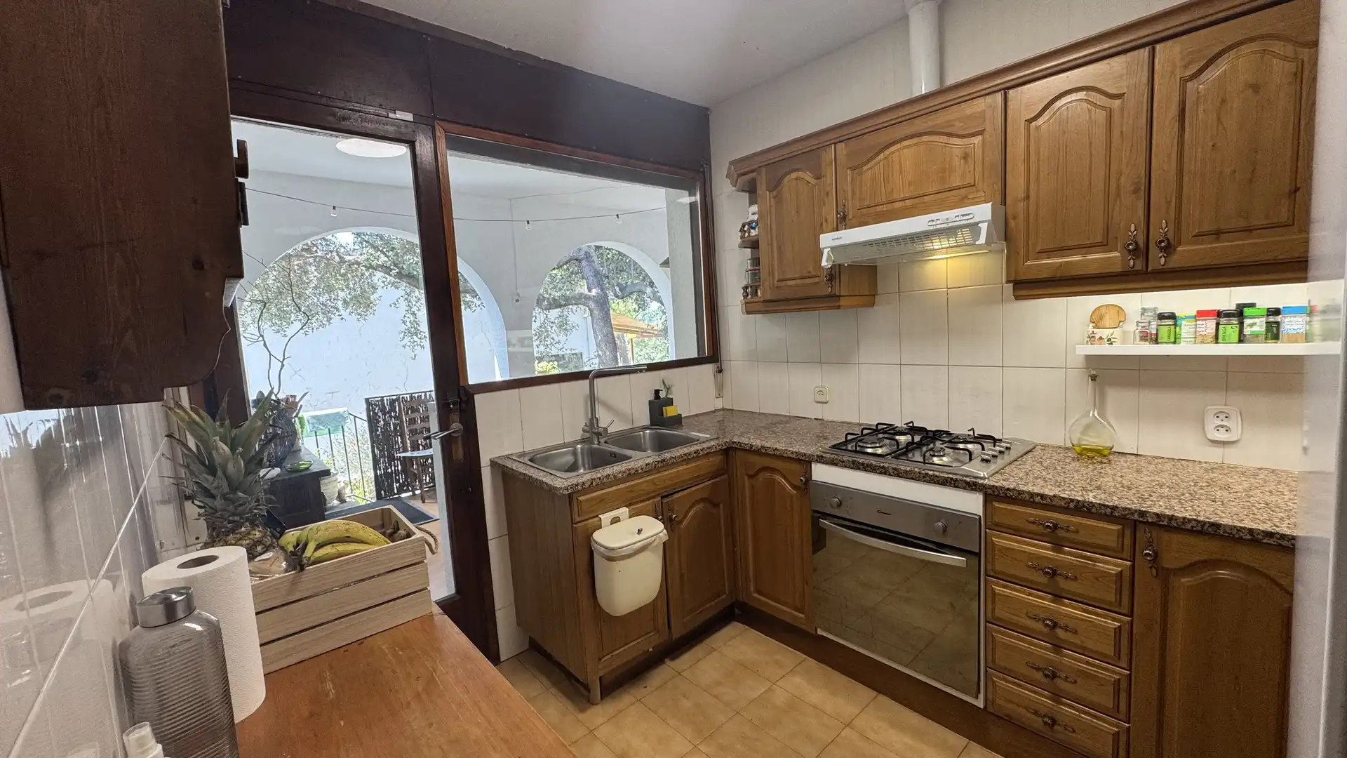 Cuina de Casa o xalet en venda en Sant Pere de Vilamajor amb Terrassa