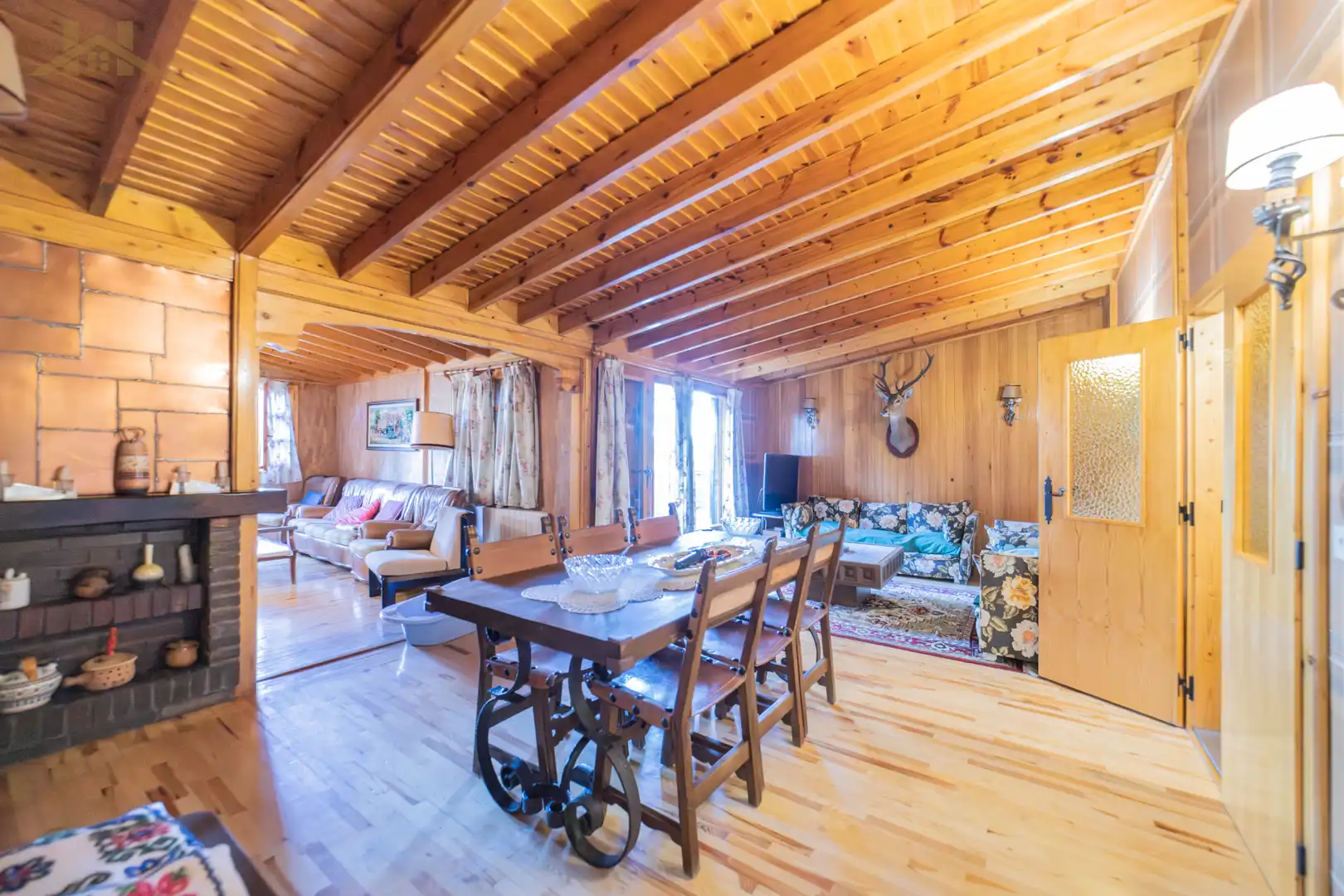 Sala de estar de Casa o chalet en venta en Collado Mediano con Calefacción, Jardín privado y Piscina