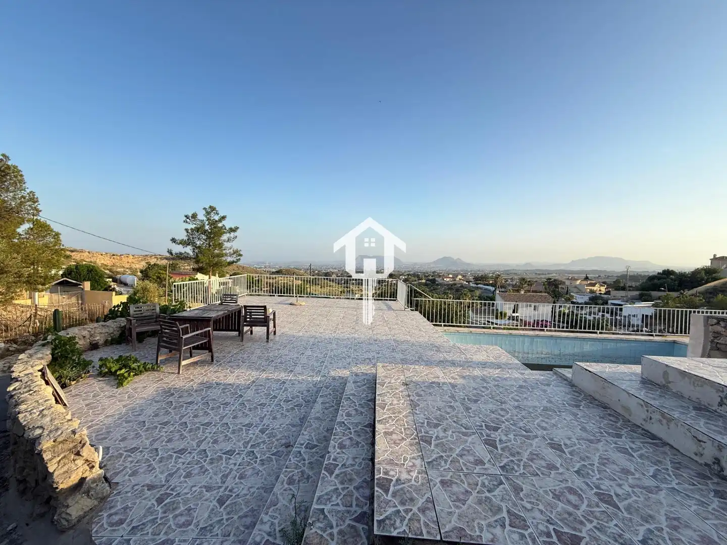 Terrace of Houses for sale in San Vicente del Raspeig / Sant Vicent del Raspeig  with Air Conditioner, Private garden and Terrace