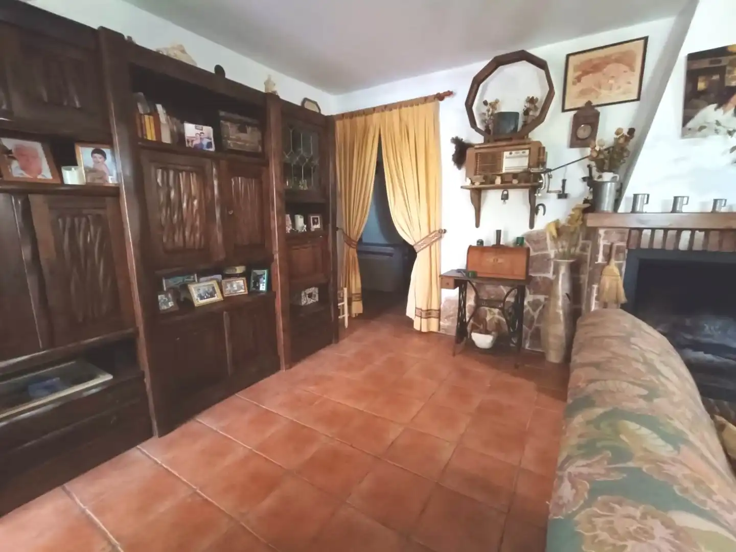 Sala de estar de Finca rústica en venta en Vélez-Blanco con Aire acondicionado, Jardín privado y Terraza