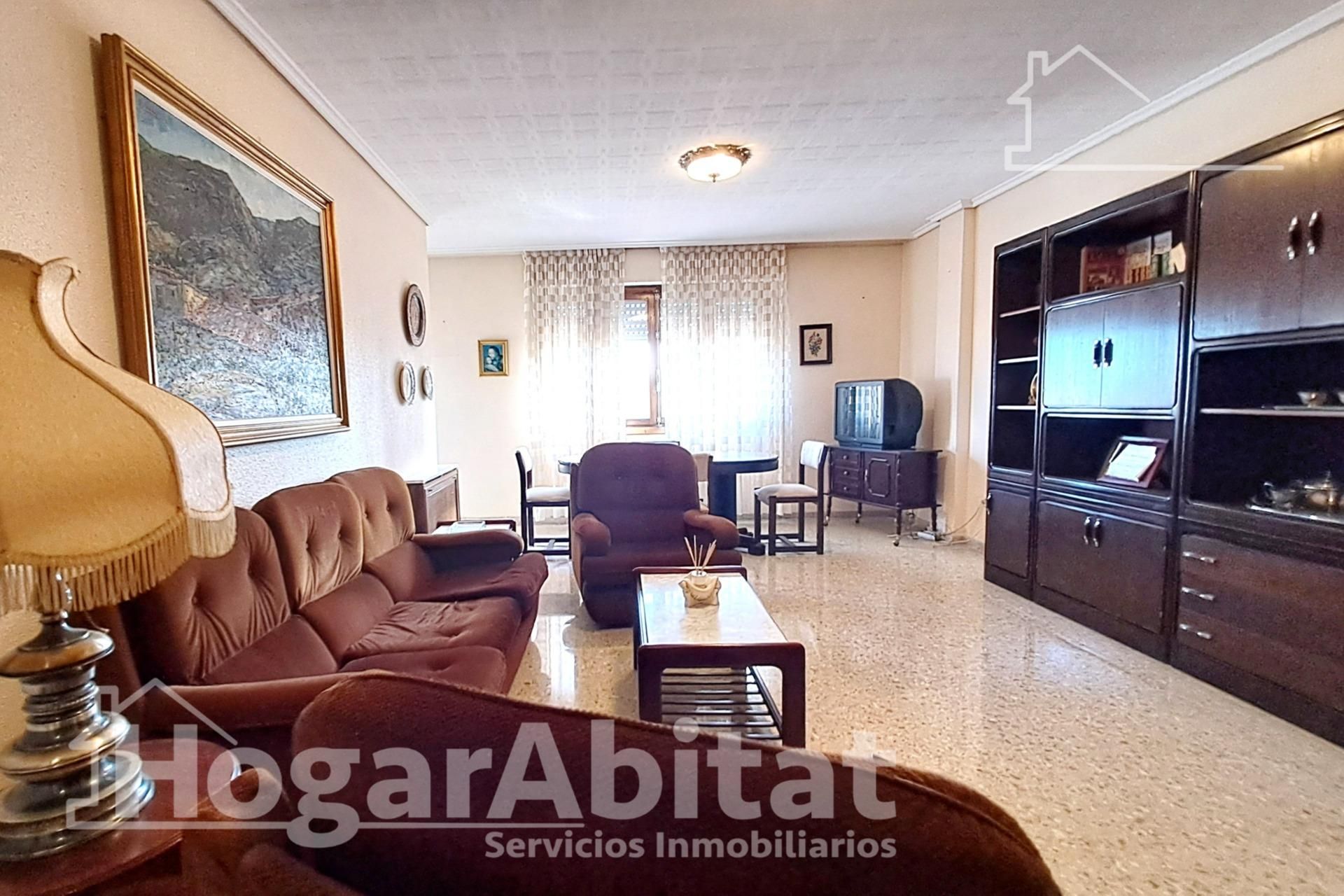 Living room of Flat for sale in Castellón de la Plana / Castelló de la Plana  with Heating and Balcony