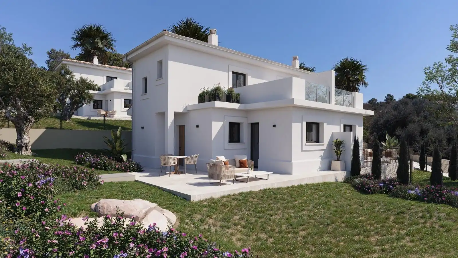 Exterior view of Detached homes for sale in Manacor  with Air Conditioner, Heating and Private garden
