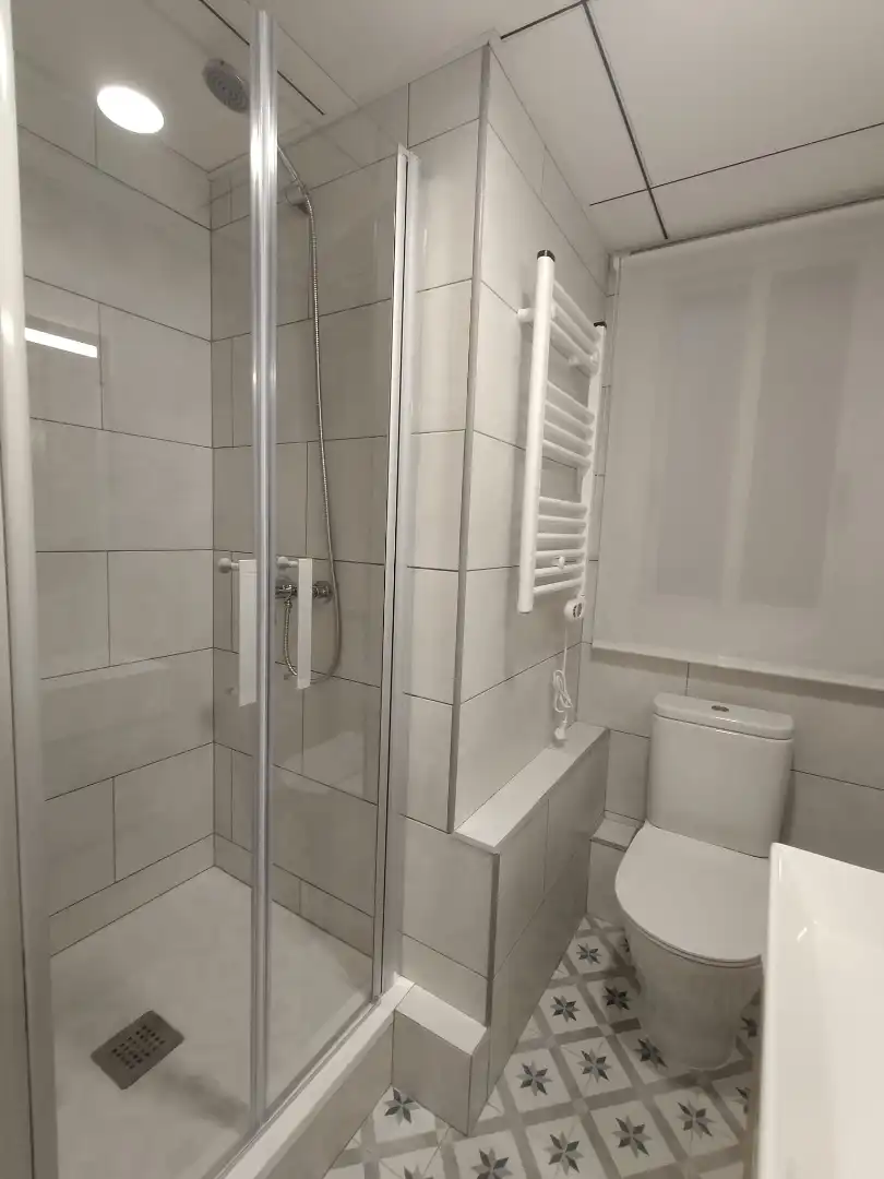 Bathroom of Flat for rent in Tarragona  with Air Conditioner, Furnished and Oven