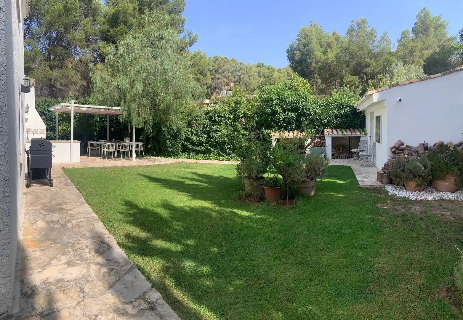 Jardín de Casa o chalet en venta en Náquera con Aire acondicionado, Calefacción y Jardín privado