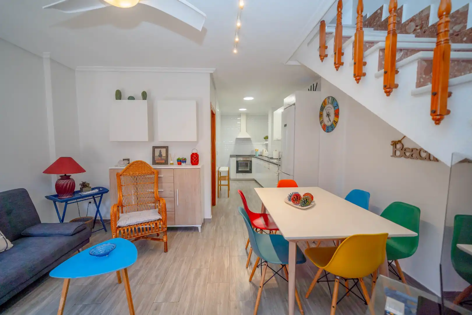 Dining room of Detached homes for rent in San Pedro del Pinatar  with Furnished, Oven and Washing machine