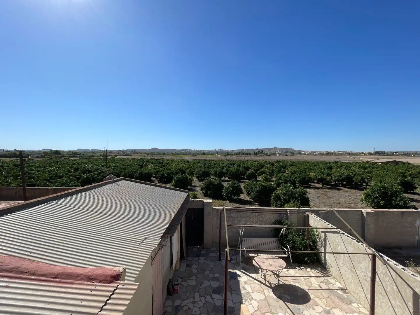 Terraza de Finca rústica en venta en San Fulgencio