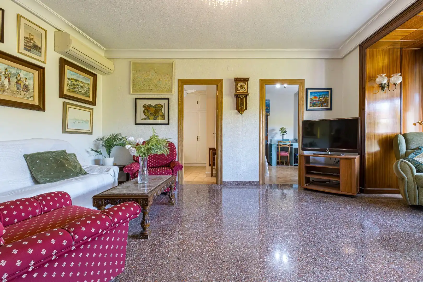 Living room of Flat for sale in Murcia  with Furnished