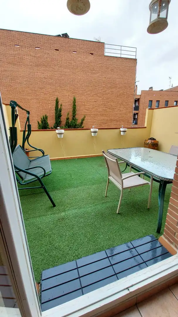 Terraza de Casa adosada de alquiler en Vilagrassa con Aire acondicionado, Calefacción y Jardín privado