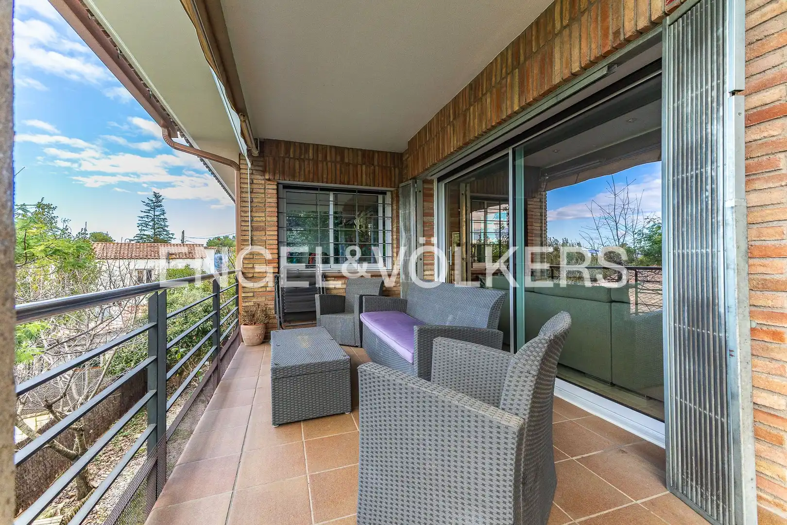 Terrace of Houses for sale in Sant Cugat del Vallès  with Air Conditioner, Heating and Private garden