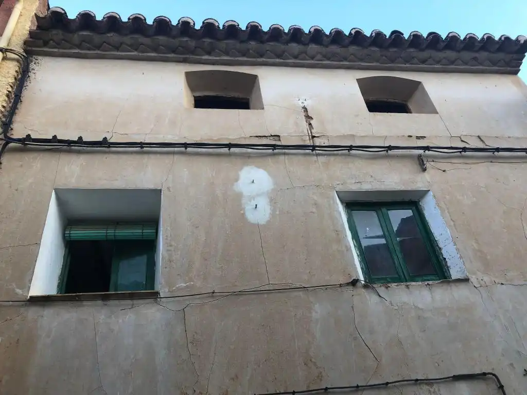 Vista exterior de Casa adosada en venda en Villanueva de Jiloca