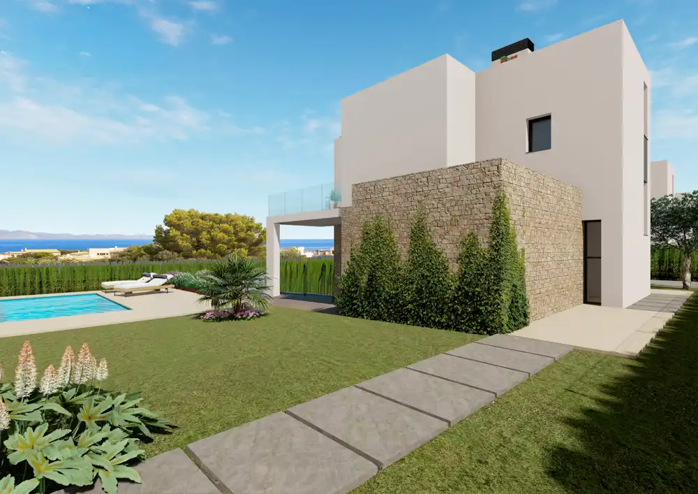 Garden of Detached homes for sale in Artà  with Private garden, Terrace and Swimming Pool