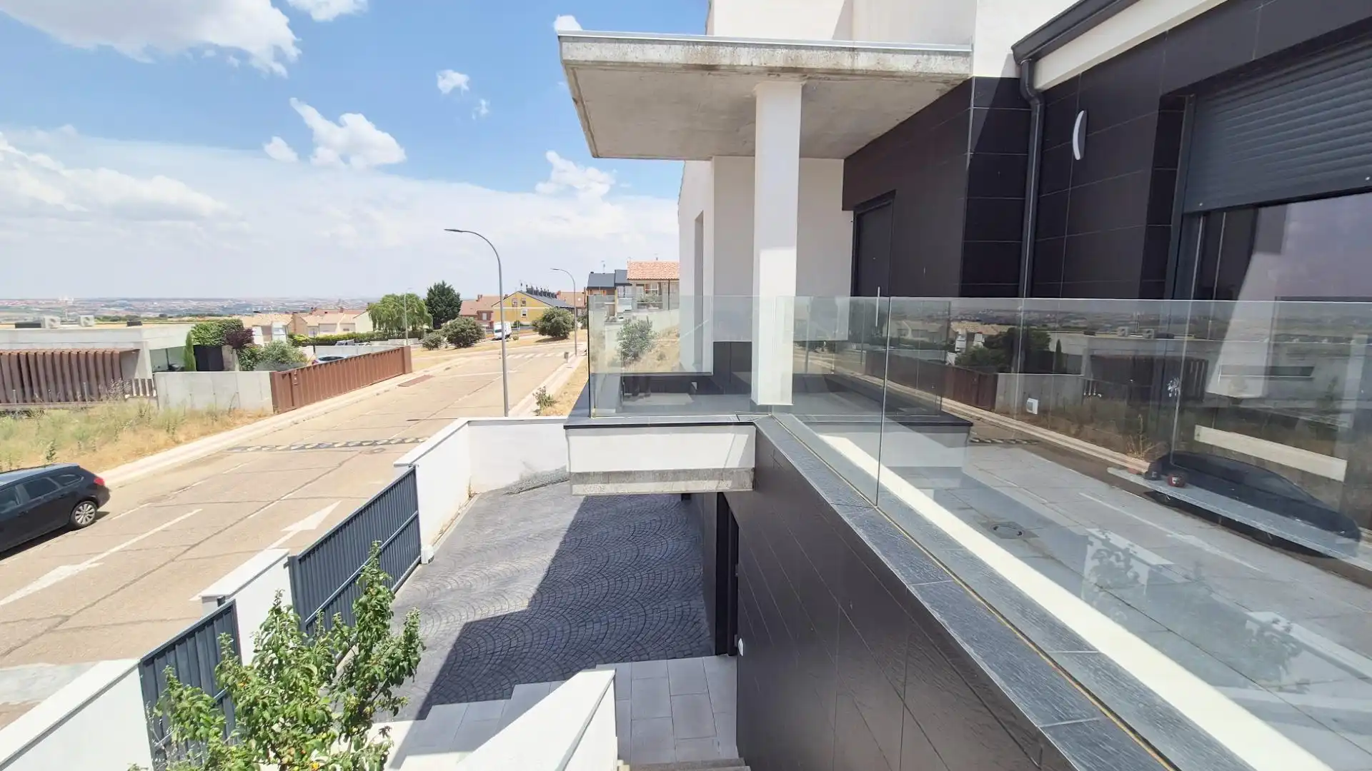 Terraza de Casa o chalet en venta en Carrascal de Barregas con Aire acondicionado, Calefacción y Jardín privado