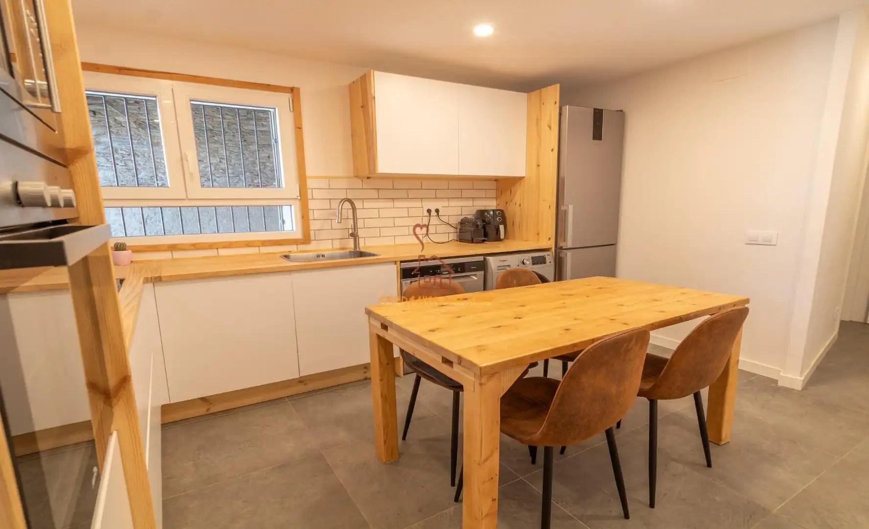 Kitchen of Ground floor for sale in Osséja  with Heating, Parquet flooring and Storage room
