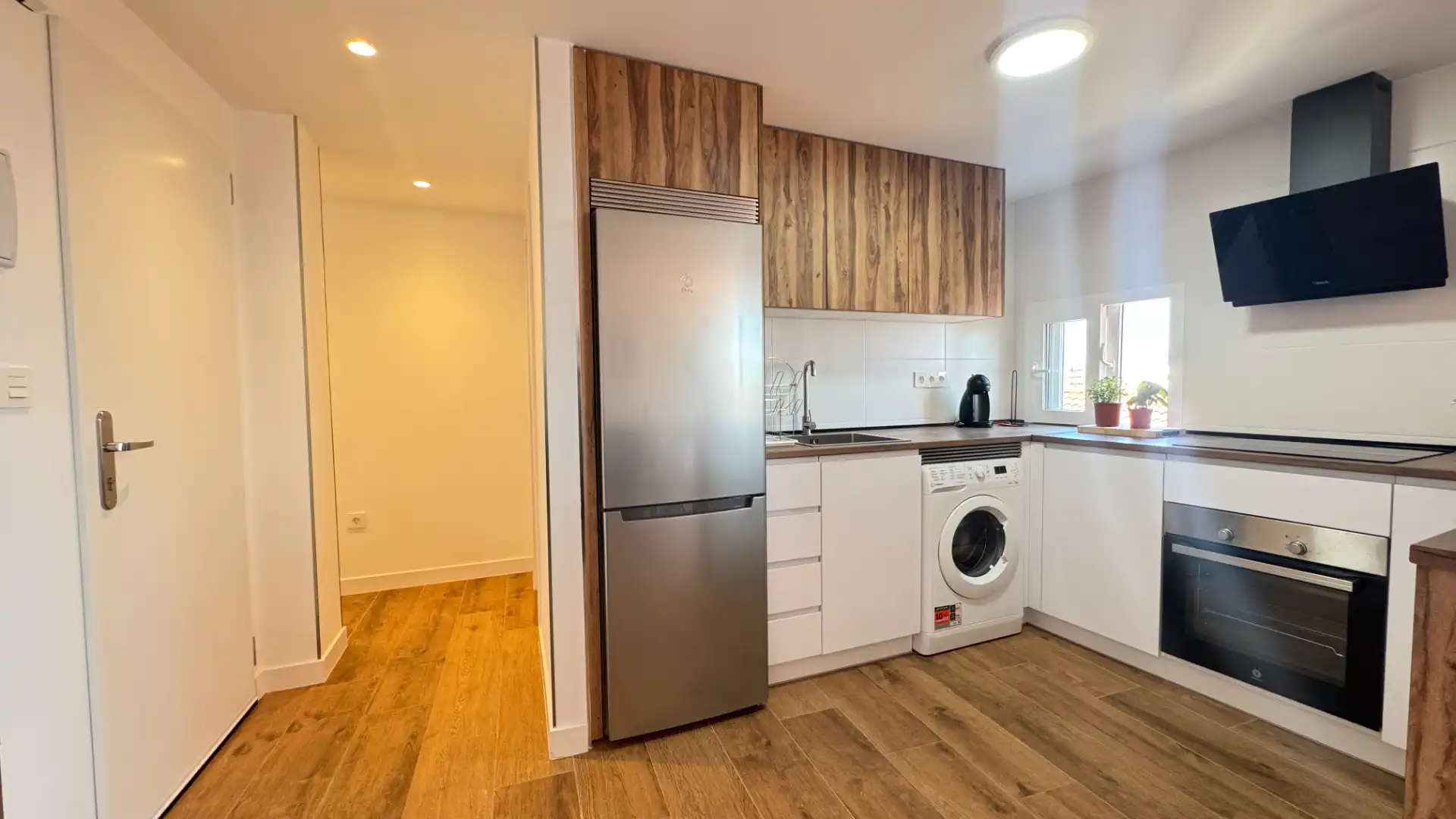 Küche von Wohnung zur Miete in Motril mit Klimaanlage, Parkett und Terrasse