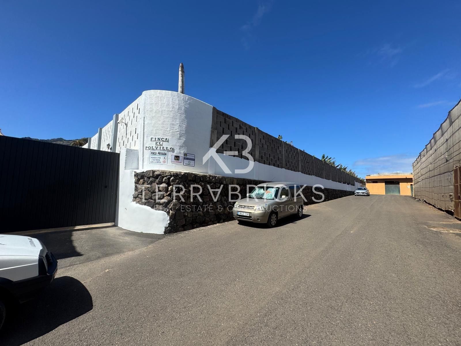 Exterior view of Country house for sale in Los Silos  with Terrace and Alarm