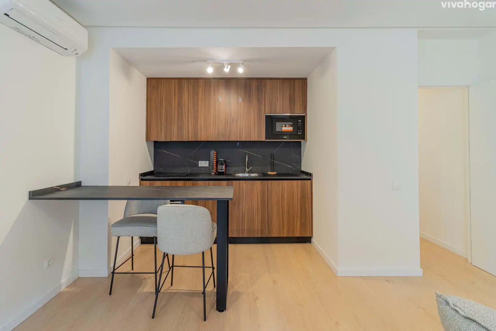 Kitchen of Flat for sale in Madrid  with Air Conditioner, Heating and Furnished