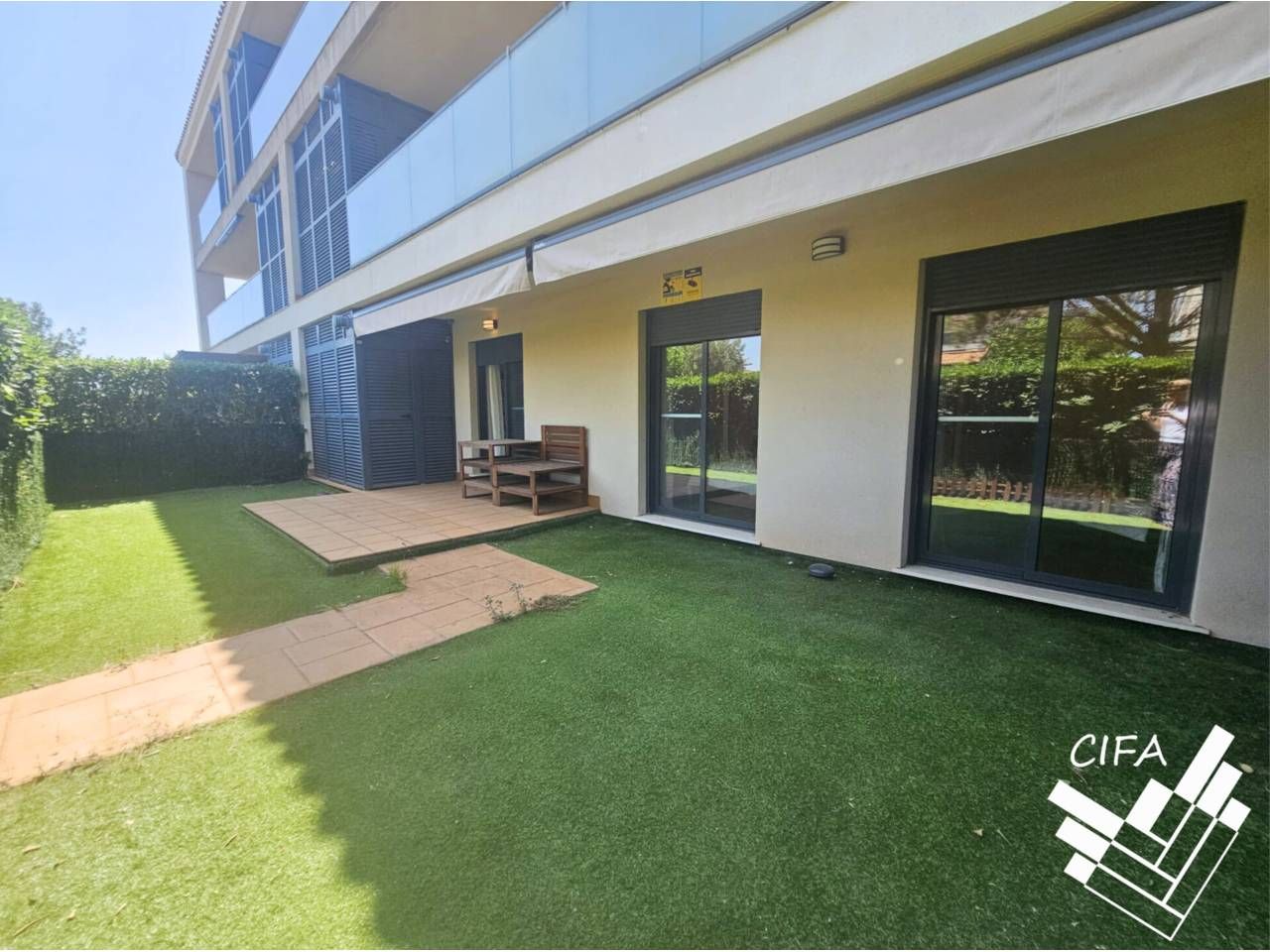 Terrace of Flat for sale in San Jorge / Sant Jordi  with Air Conditioner, Heating and Furnished