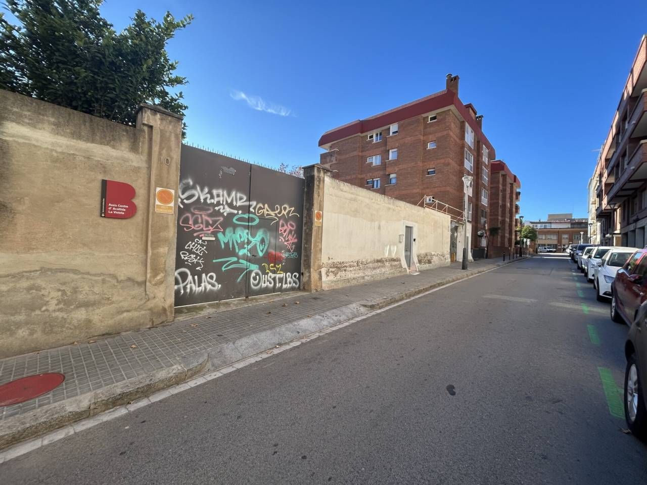 Vista exterior de Garatge en venda en  Barcelona Capital amb Alarma
