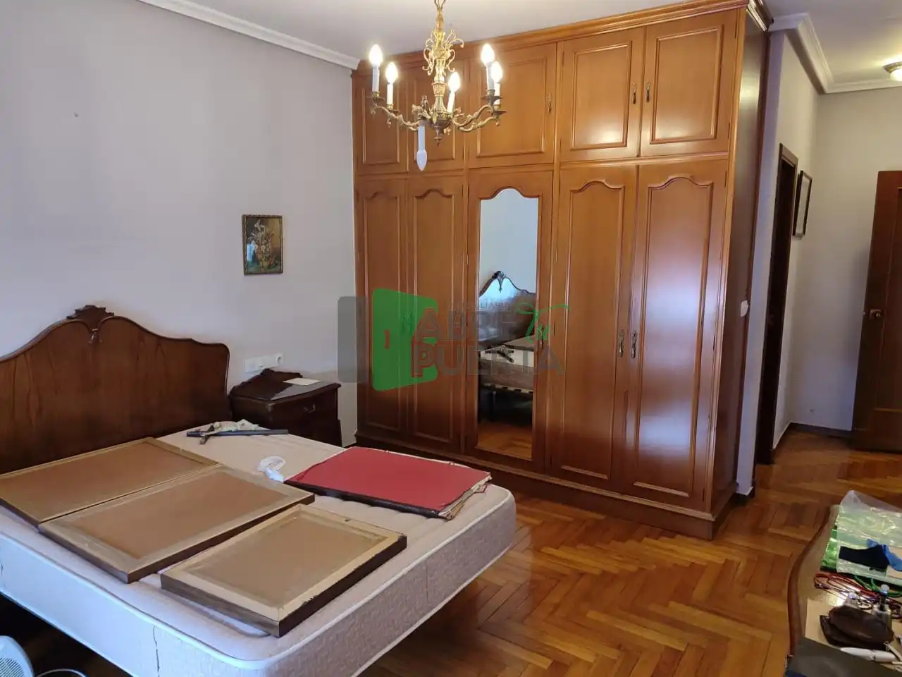 Bedroom of Flat for sale in Ourense Capital   with Heating, Parquet flooring and Storage room