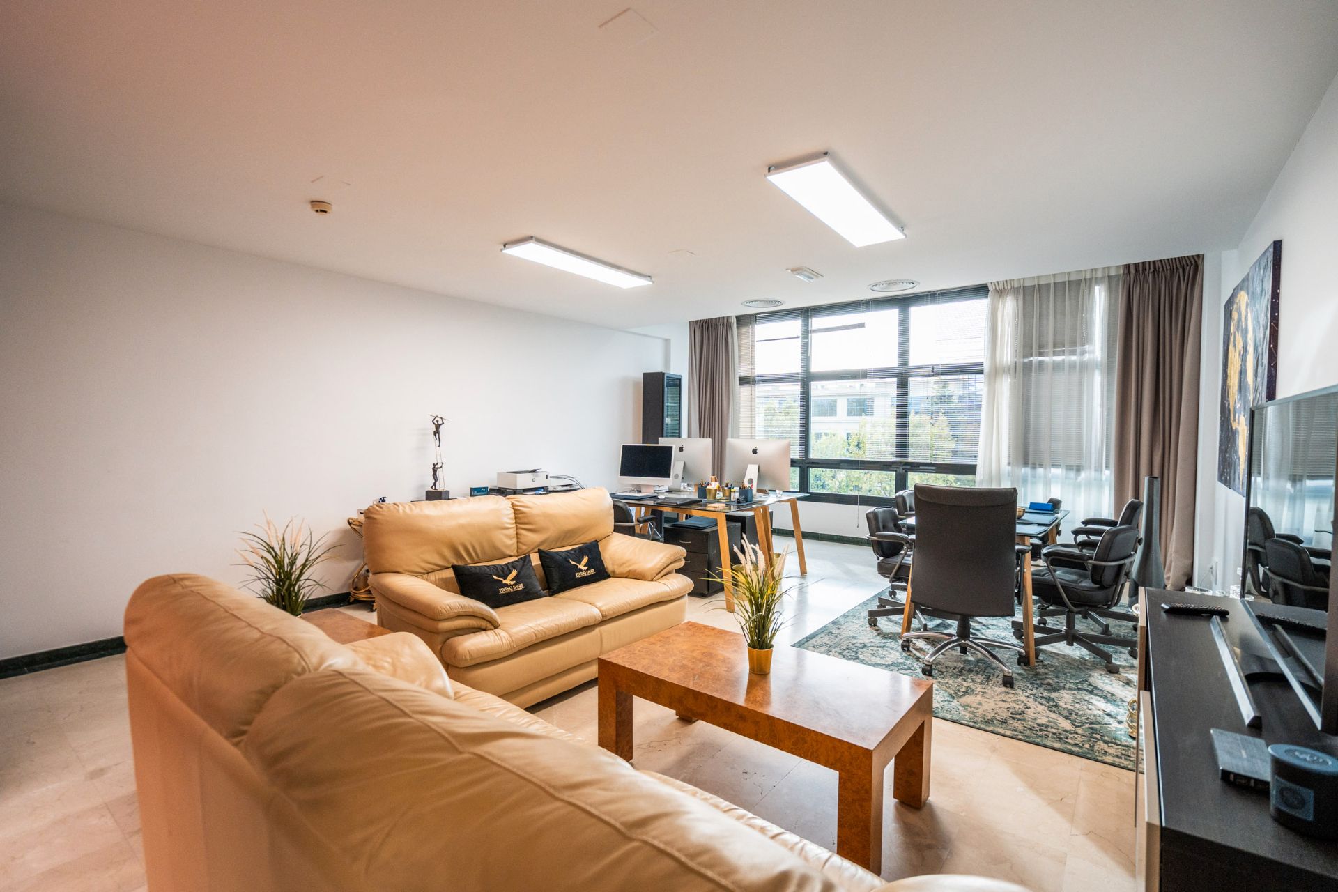 Sala d'estar de Loft en venda en Las Rozas de Madrid amb Aire condicionat, Calefacció i Moblat