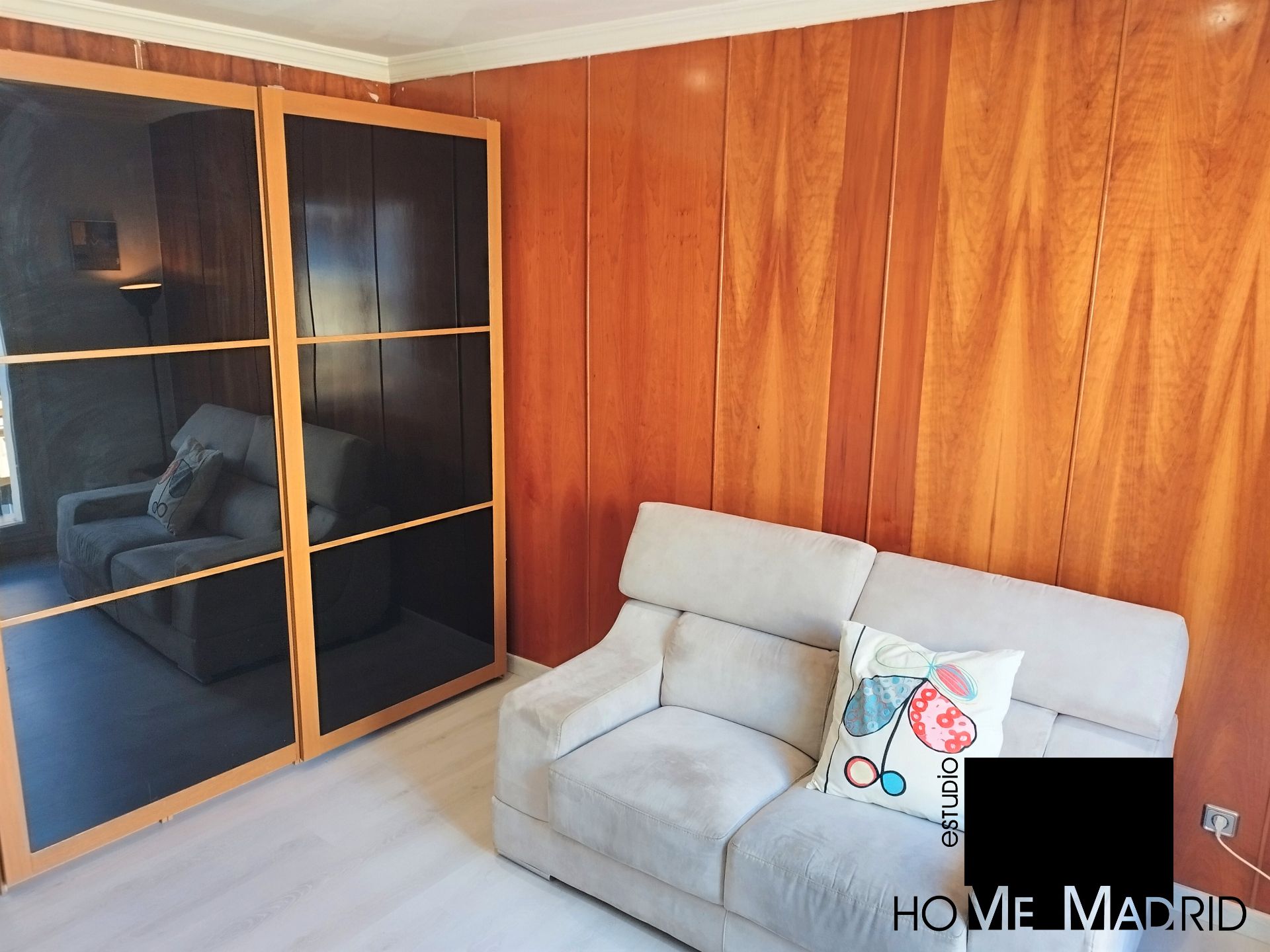 Bedroom of Study for sale in  Madrid Capital  with Air Conditioner, Heating and Parquet flooring