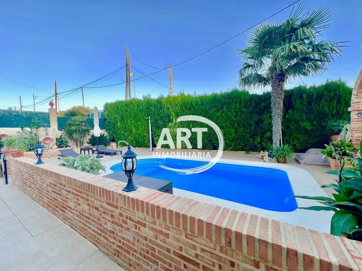 Jardí de Casa o xalet en venda en Picassent amb Aire condicionat, Jardí privat i Terrassa