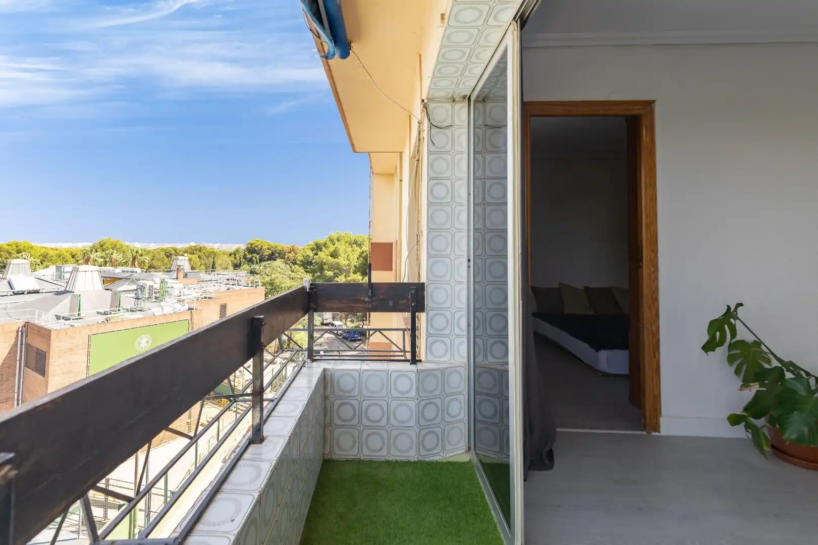 Terrassa de Apartament en venda en Godella amb Aire condicionat i Balcó