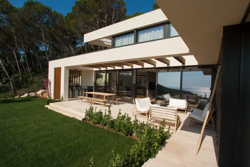 Terraza de Casa o chalet de alquiler en Begur con Aire acondicionado, Jardín privado y Terraza