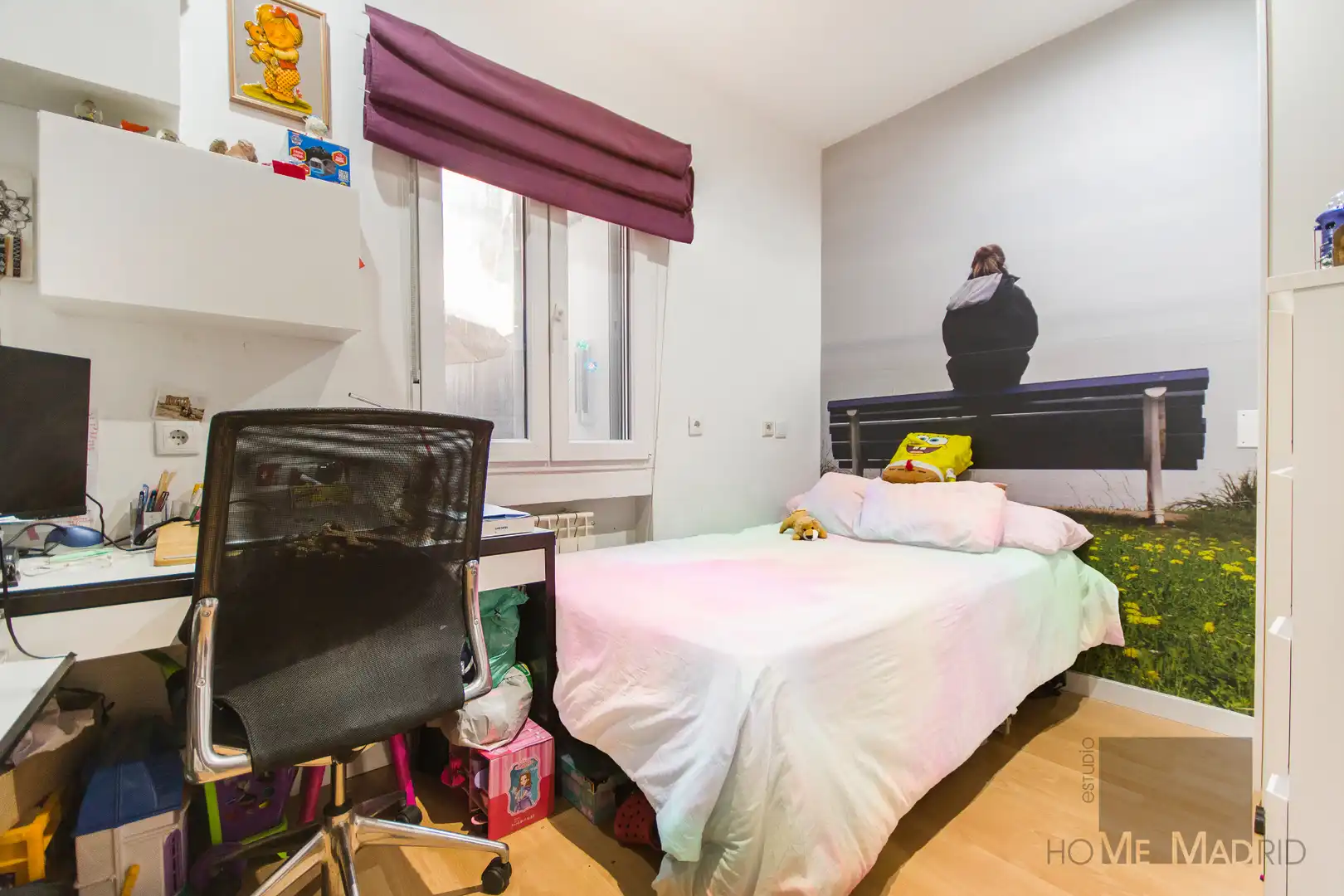 Schlafzimmer von Wohnung zum Verkauf in Madrid mit Klimaanlage und Heizung