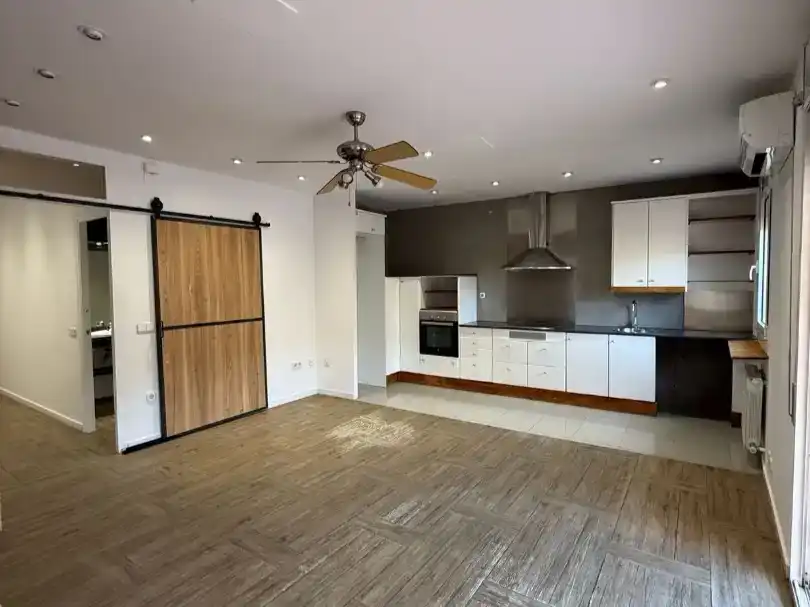 Küche von Wohnung zur Miete in Manresa mit Klimaanlage, Schwimmbad und Balkon
