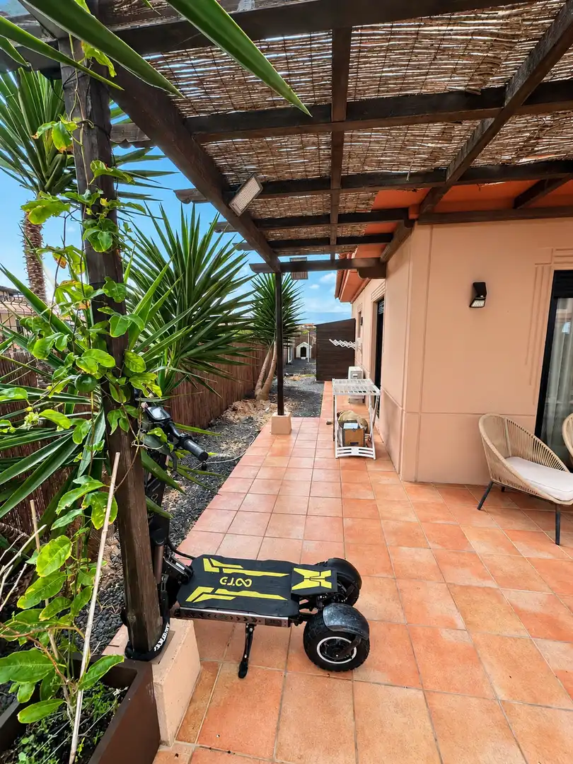 Terraza de Casa o chalet en venta en La Oliva con Terraza, Amueblado y Piscina comunitaria