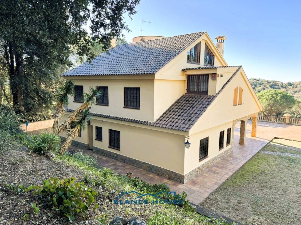 Exterior view of Country house for sale in Sant Feliu de Buixalleu  with Heating, Private garden and Terrace