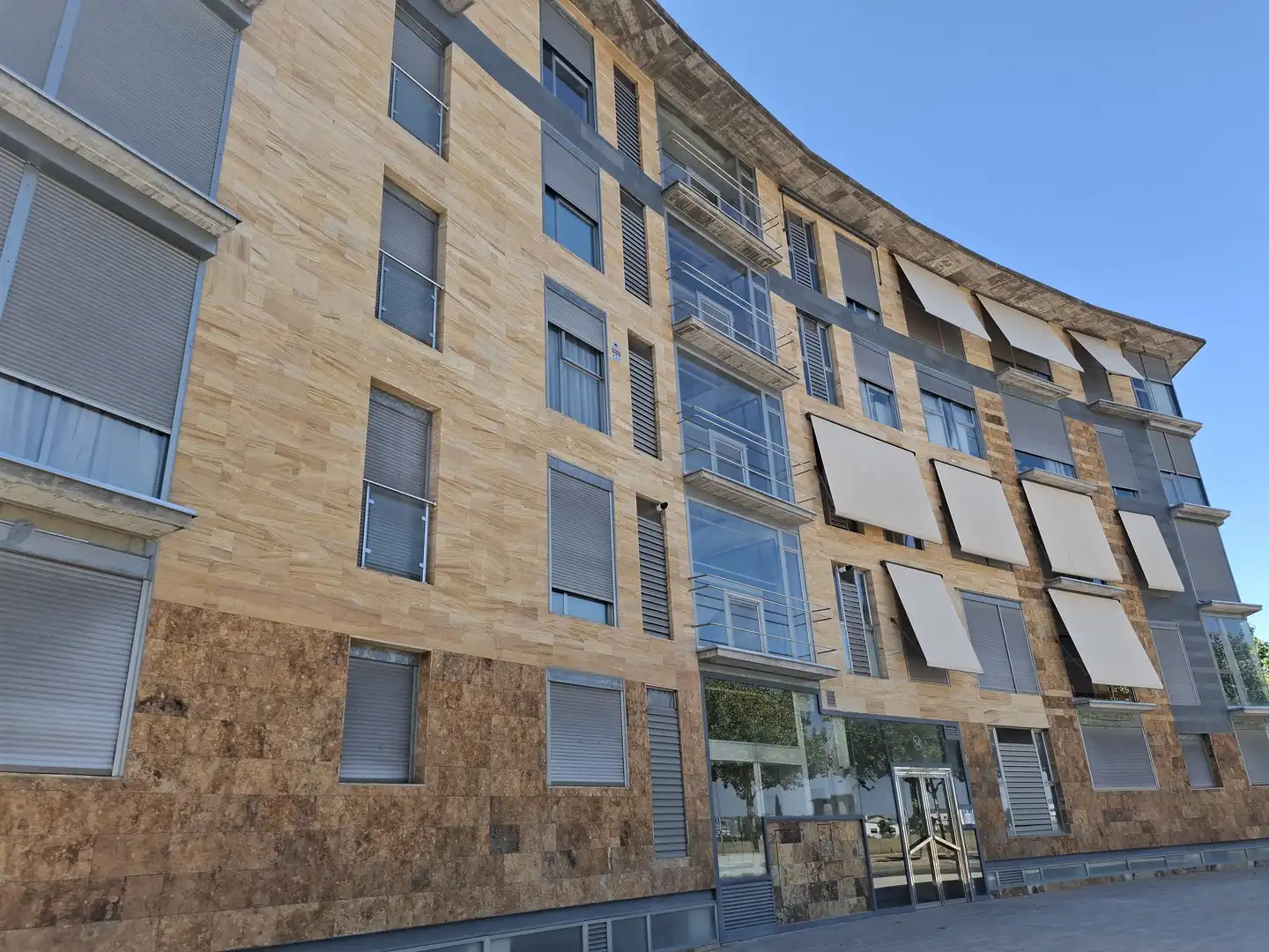 Vista exterior de Pis de lloguer en Talavera de la Reina amb Aire condicionat, Calefacció i Piscina