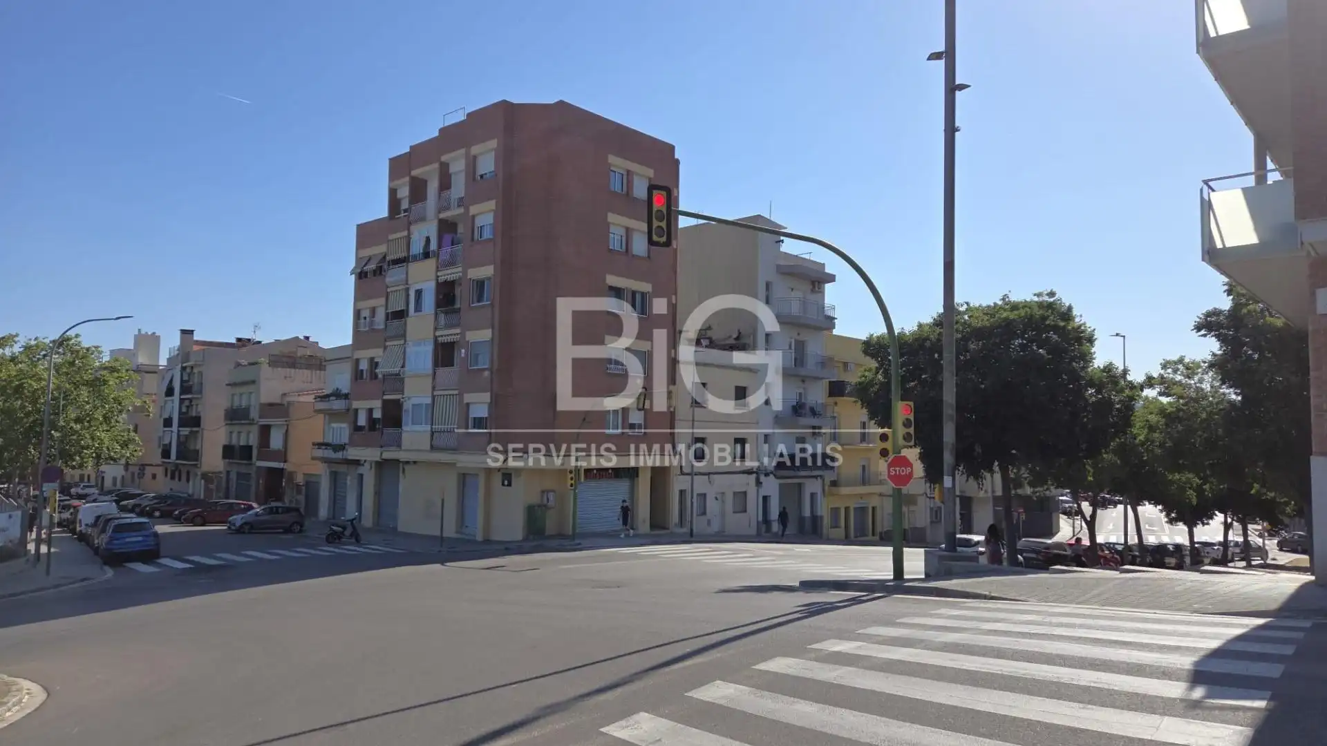 Vista exterior de Pis en venda en Mataró amb Calefacció
