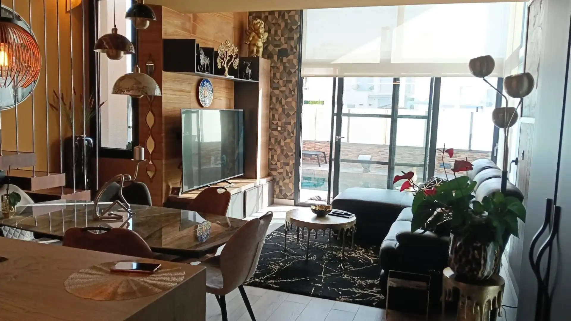 Sala de estar de Casa o chalet en venta en Orihuela con Aire acondicionado, Calefacción y Jardín privado