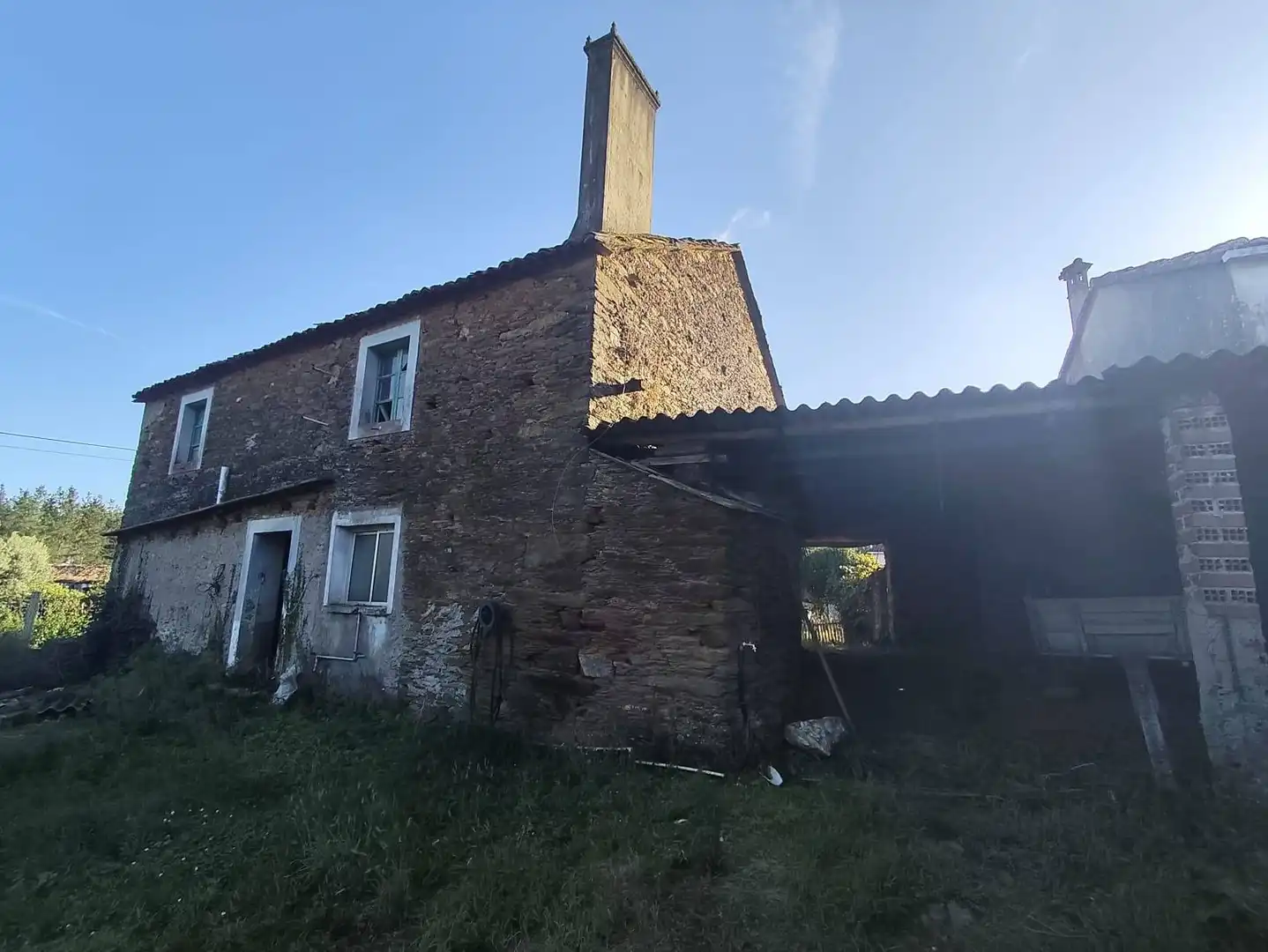 Exterior view of Houses for sale in O Pino 