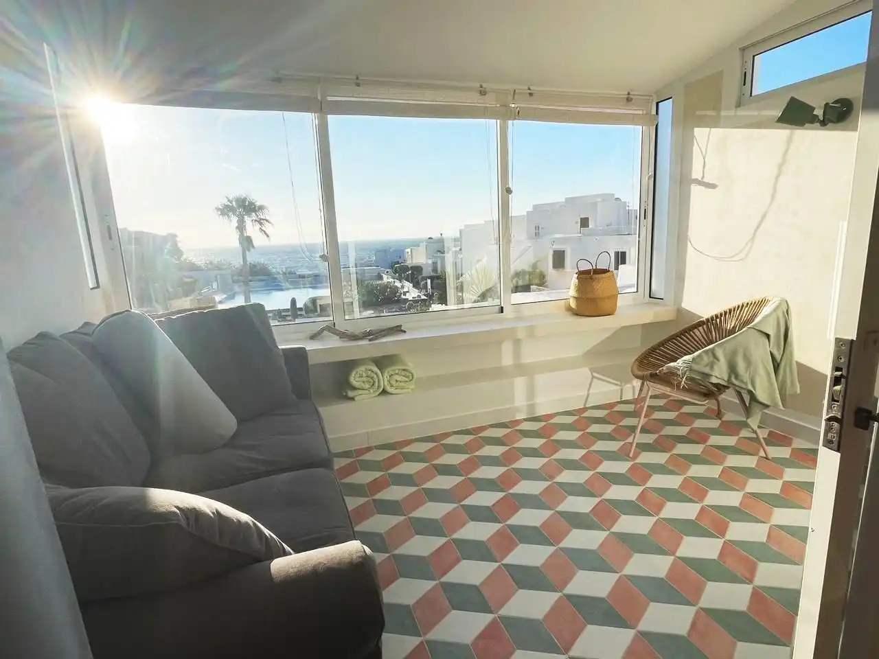 Wohnzimmer von Wohnung zur Miete in Arico mit Terrasse, Möbliert und Gemeinschaftspool