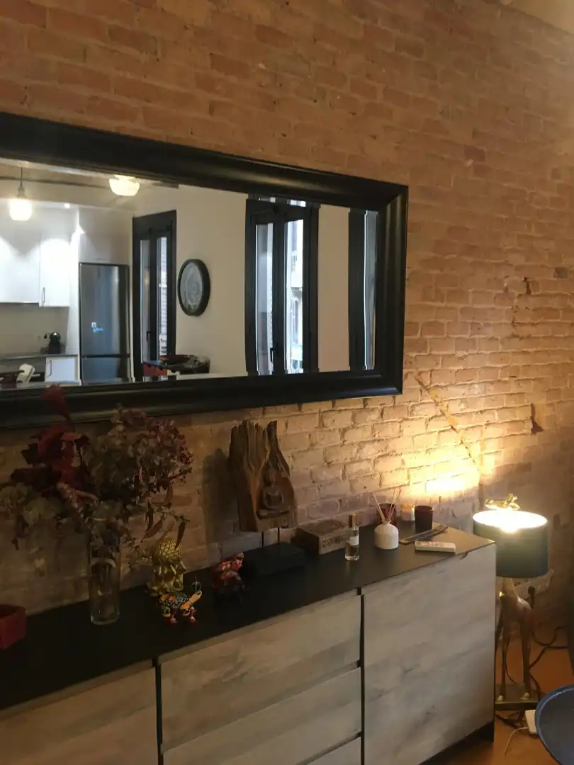 Menjador de Apartament en venda en Barcelona amb Aire condicionat, Calefacció i Parquet