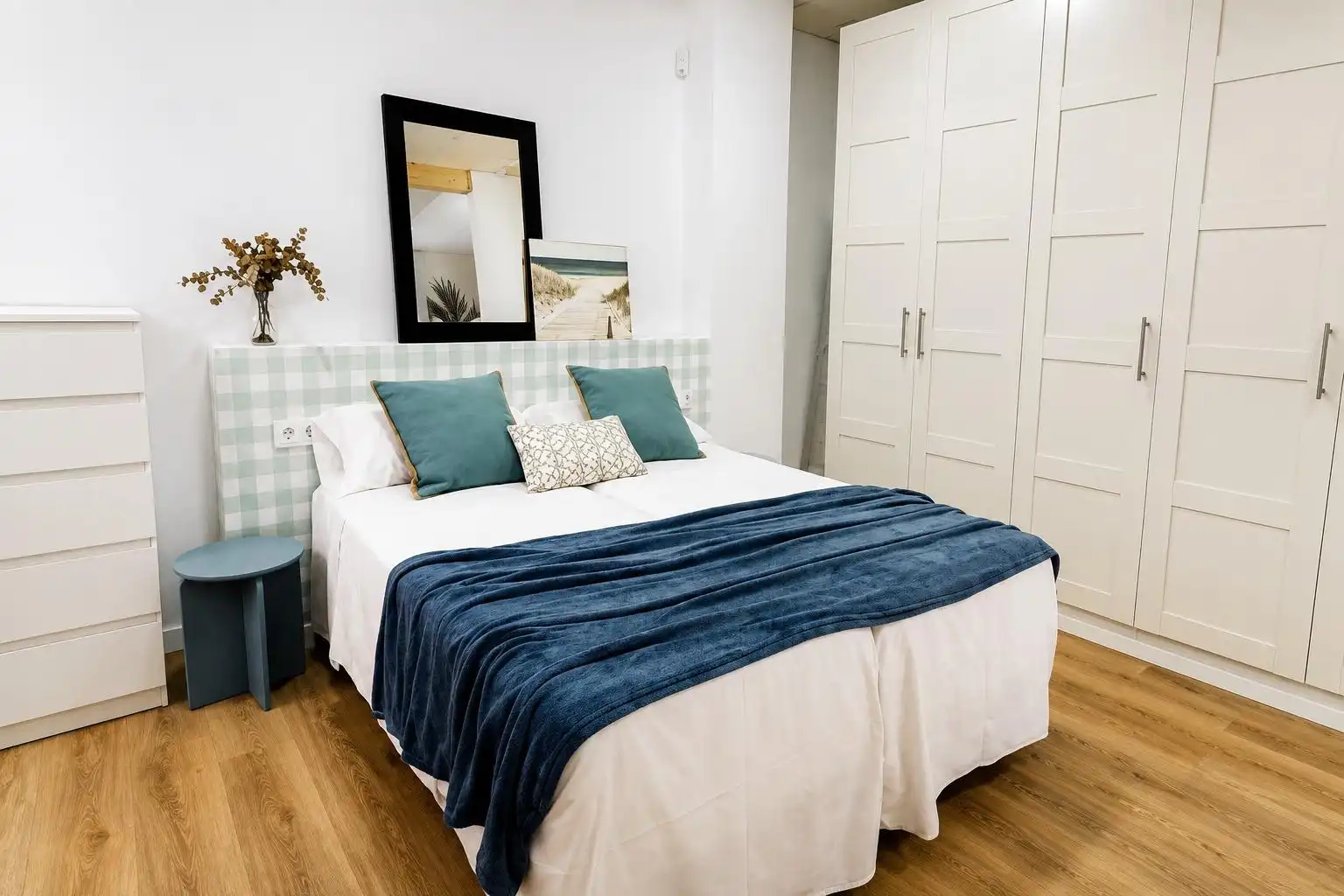 Dormitori de Apartament en venda en Jerez de la Frontera amb Parquet i Moblat