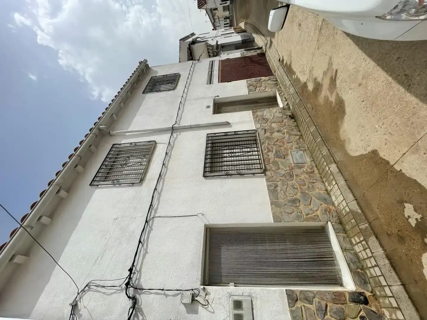 Vista exterior de Piso en venta en Vianos