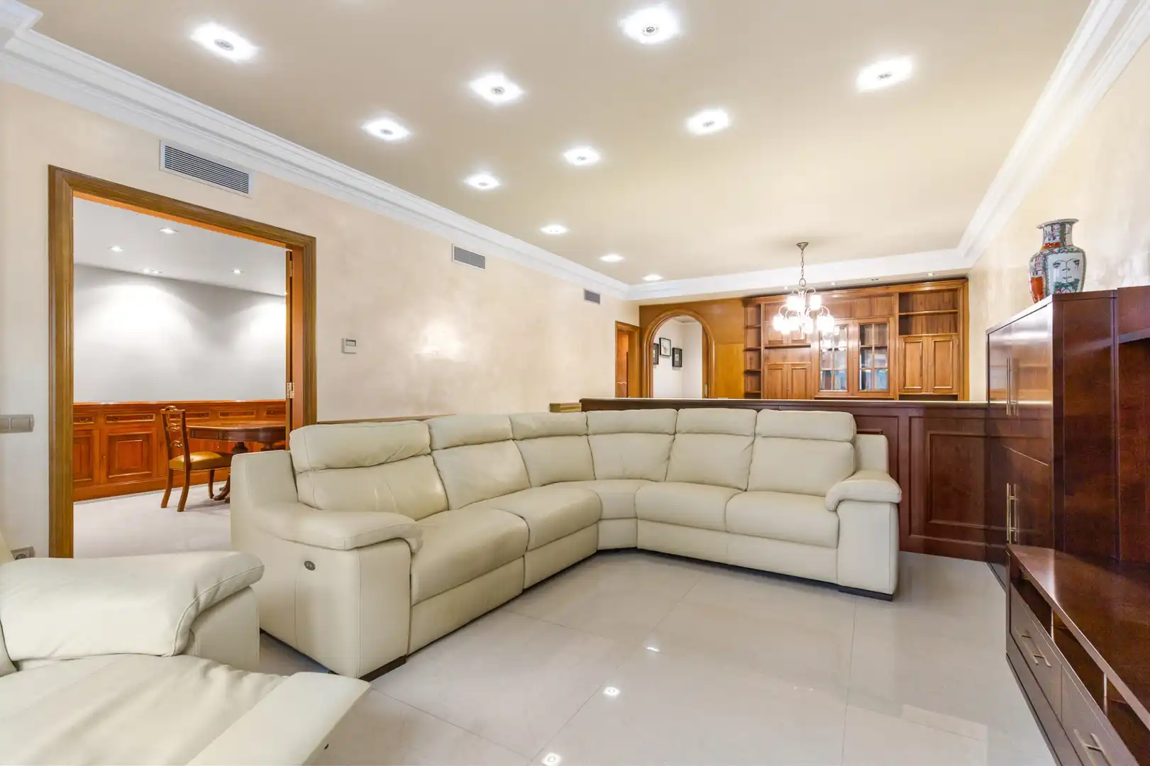 Living room of Flat for sale in Barcelona  with Air Conditioner, Heating and Terrace
