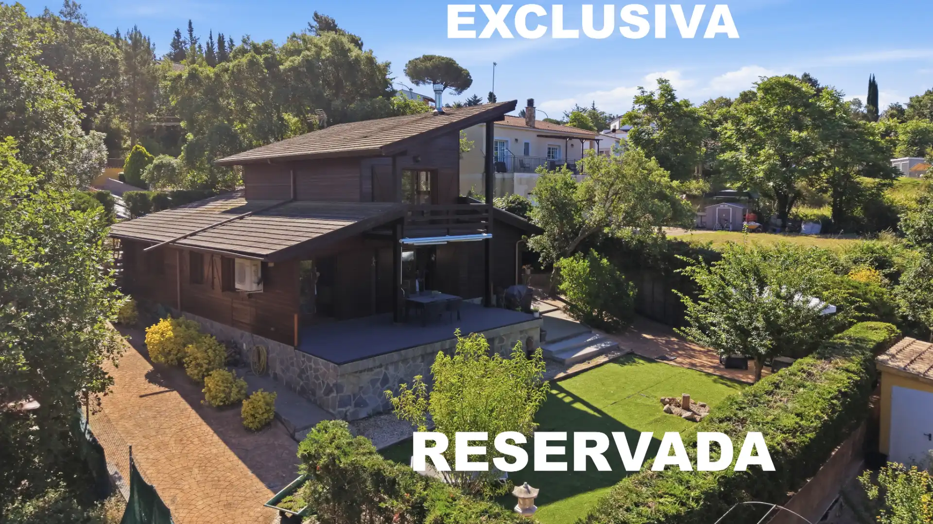 Jardín de Casa o chalet en venta en Vidreres con Aire acondicionado, Calefacción y Jardín privado