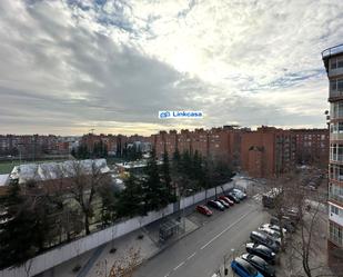 Exterior view of Flat for sale in  Madrid Capital  with Air Conditioner and Heating