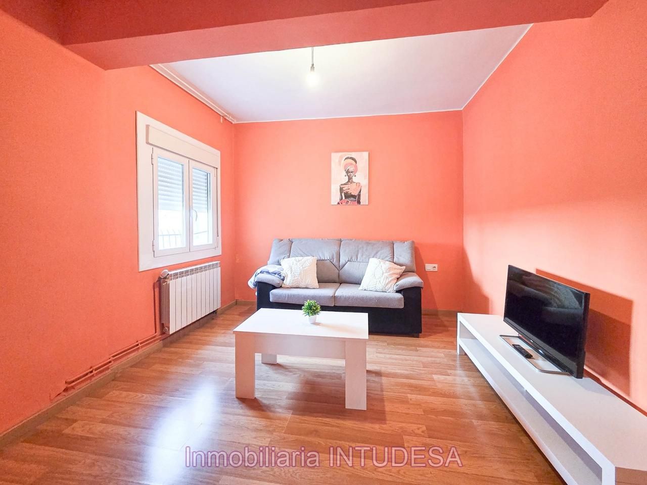 Living room of Flat for sale in Tudela  with Heating and Furnished