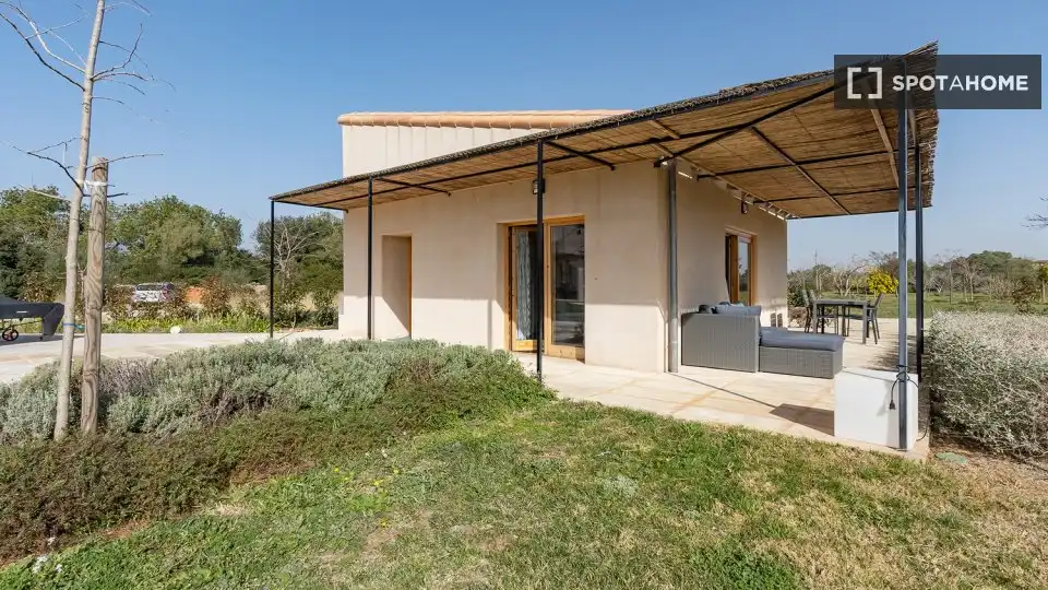 Vista exterior de Apartamento para compartir en Inca con Aire acondicionado, Terraza y Amueblado