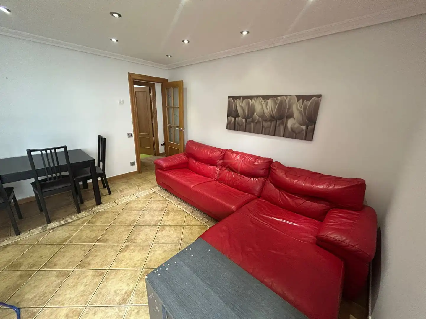 Living room of Flat for sale in Cartes  with Heating and Furnished