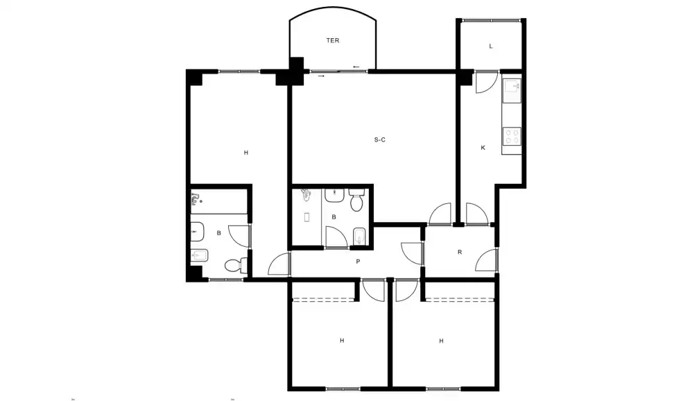 Wohnung mit Aufzug zum Verkauf in Av Andalucía, imagen 29