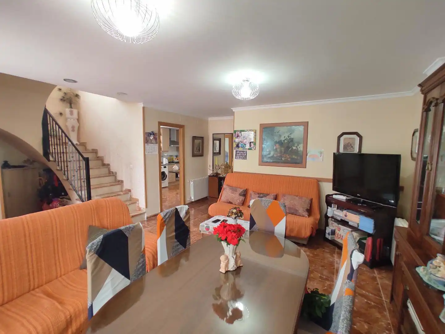 Living room of Houses for sale in Turís  with Terrace, Storage room and Swimming Pool